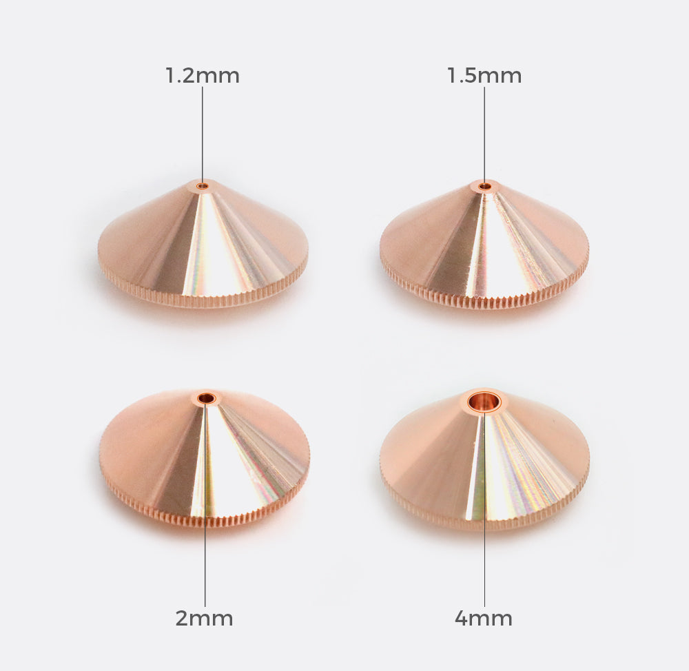 Laser Cutting Nozzles Pack for M2/M3 Series (5 Pcs)