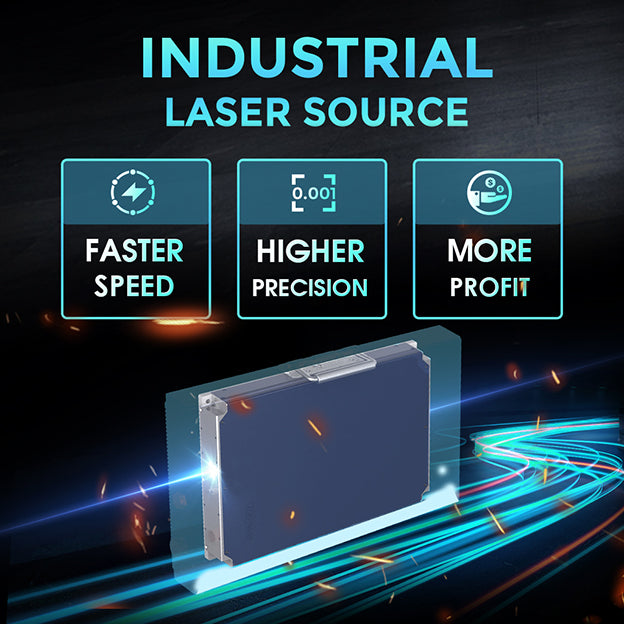 G2 20W Metal & Plastic Fiber Laser Engraver