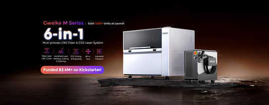 GWEIKE M-Series 6-in-1 Metal Laser Workstation