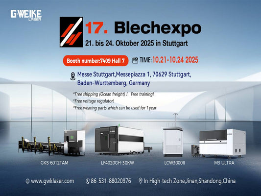 GWEIKE at Blechexpo 2025 — High-Power Cutting & Multi-Process Solutions