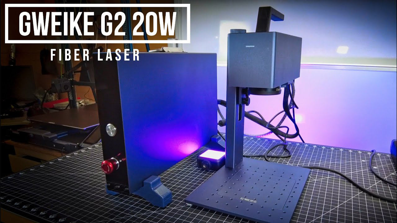 G2 20W Metal & Plastic Fiber Laser Engraver