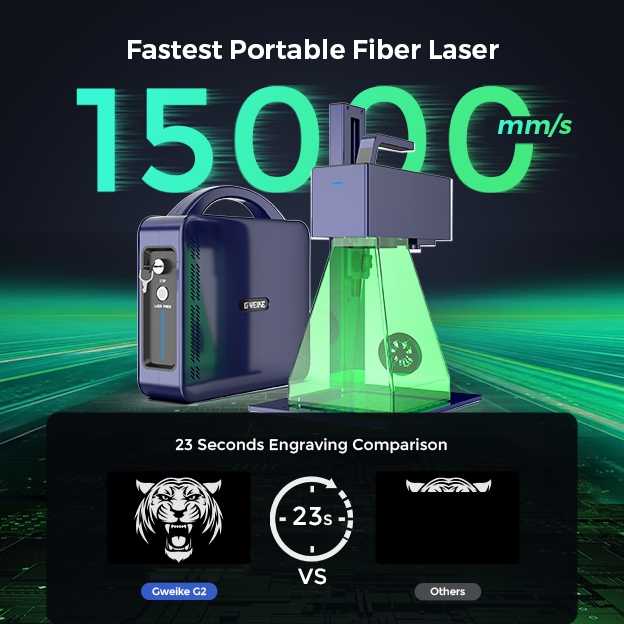 GWEIKE G2 PRO 30W Fiber Laser | Desktop Metal Engraver – gweike cloud GWEIKE G2 PRO 30W Fiber Laser | Desktop Metal Engraver – gweike cloud