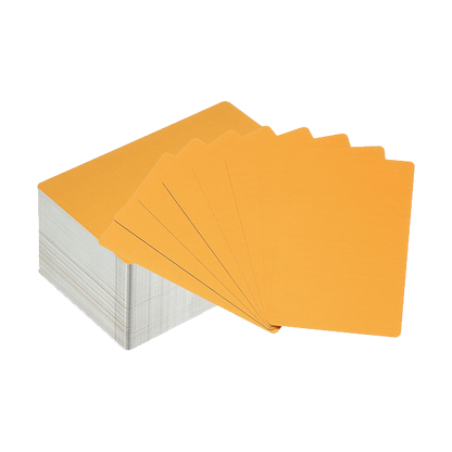 Aluminum DIY Cards 100 PCS (Multi Colors)