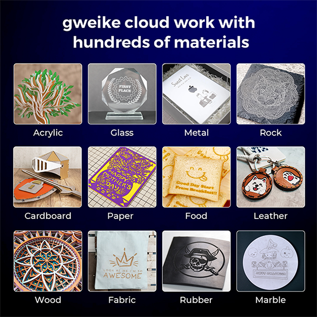 gweike cloud Laser Cutter & Engraver CO2 (50W) Basic II